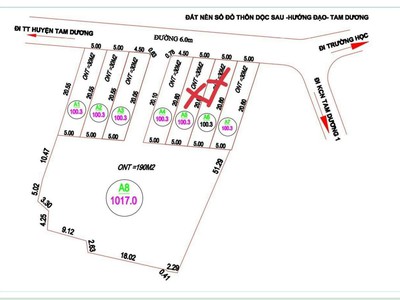 Cần bán 6 lô hướng đạo giá f0 bao phí sổ 3