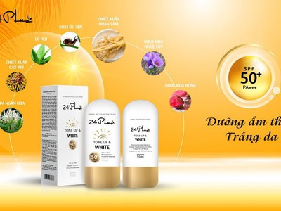 Kem Chống Nắng Thương Hiệu 24 Plus 0