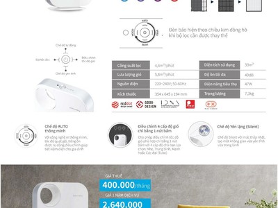 Cho thuê máy lọc nước, máy lọc không khí thương hiệu số 1 Hàn Quốc 9