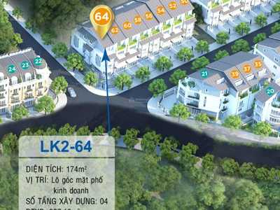 Bán gấp lô góc 174m2 nhỉnh 5 tỷ thuộc dự án liền kề  eurowindow green park tt tp.yên bái 0