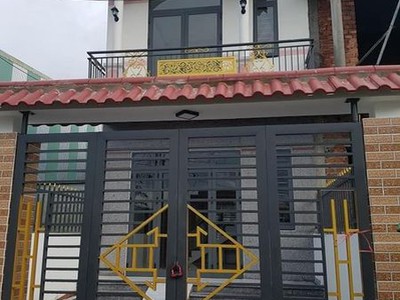 Nhà mới xay 4x16 giá 840tr ngay thị trấn đức hòa 0