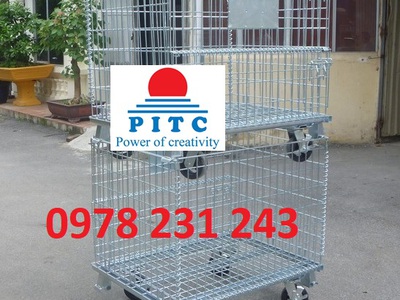 Xe lồng lưới mạ kẽm PITC 1