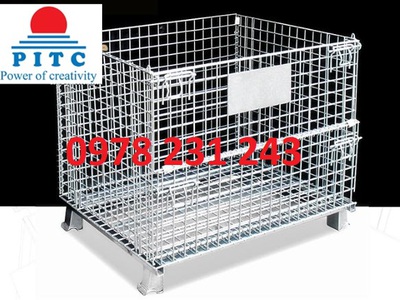Xe lồng lưới mạ kẽm PITC 2