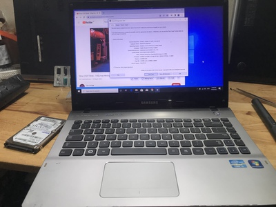 Bán laptop Samsung i5 ram 4gb ssd 120 1