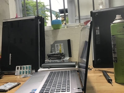 Bán laptop Samsung i5 ram 4gb ssd 120 3