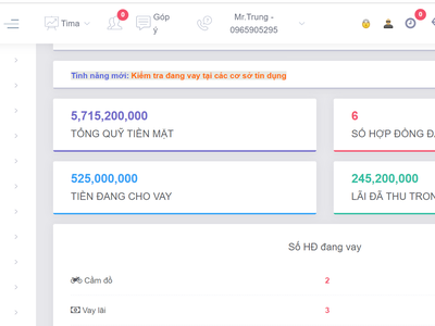 SỬ DỤNG MIỄN PHÍ PHẦN MỀM quản lí cửa hàng cầm đồ - vay lãi bát họ 0