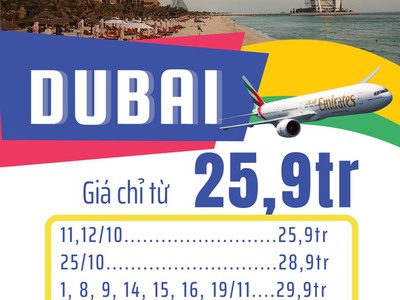 Tour Du Lịch DUBAI giá Rẻ Nhất Thị Trường năm 2022 2
