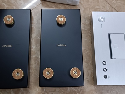 Bộ loa màng gỗ victor EX-A3 Kèm chân đế 6