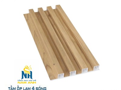 Mẫu lam 4 sóng cao mới màu hiện đại sang chảnh  Tổng kho sàn gỗ Nam Anh 3