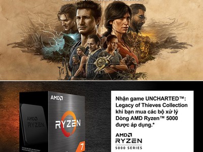 Nhận game phiêu lưu khi mua AMD ryzen 5000 Series 0