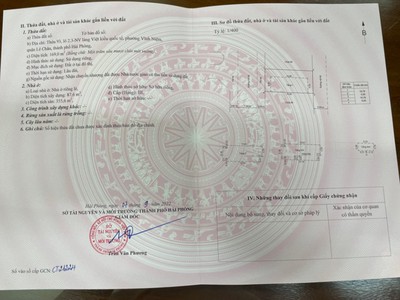 Chính chủ bán căn shophouse xẻ khe lô số 93 làng việt kiều quốc tế hải phòng 3