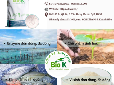 TÌM ĐỐI TÁC CHO SẢN PHẨM DINH DƯỠNG dùng trong thuốc và thực phẩm ngành thủy sản, chăn nuôi 3