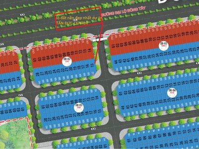 Bán lô góc ngay cổng dự án KĐT Tấn Đức Center Thái Nguyên. Lô đẹp nhất dự án giá chỉ 35triệu/m2 2