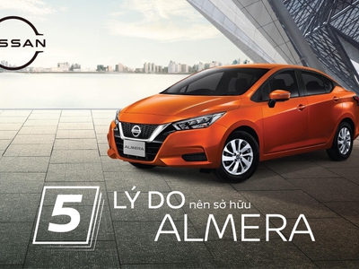 Nissan Almera - chỉ từ 100 triệu đã sở hữu chiếc xe nhập khẩu 0