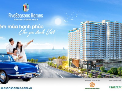 Căn hộ fiveseason homes hưng thịnh view biển giá tốt tháng 10 này. cam kết lợi nhuận 10 năm 2