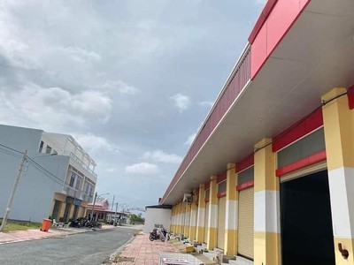 Bán đất nền mặt tiền thổ cư chợ phố khu dân cư thị trấn thạnh phú 2