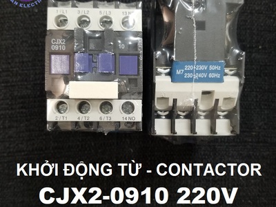 Khởi động từ   Contactor CJX2 3