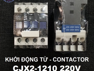 Khởi động từ   Contactor CJX2 5