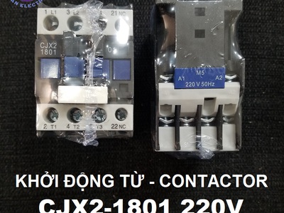 Khởi động từ   Contactor CJX2 6