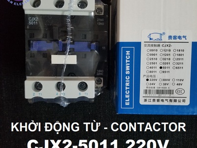Khởi động từ   Contactor CJX2 12
