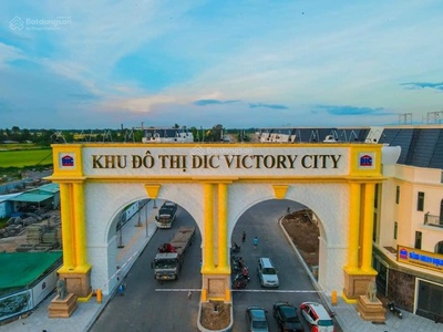 Nền biệt thự view công viên ven sông   KĐT DIC Victory City Hậu Giang 1