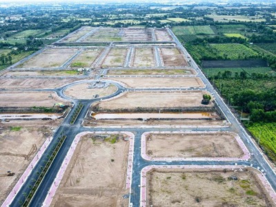 Bán nhanh lô góc hai mặt tiền siêu đẹp tại thủ thừa long an - giá đầu tư f0 4