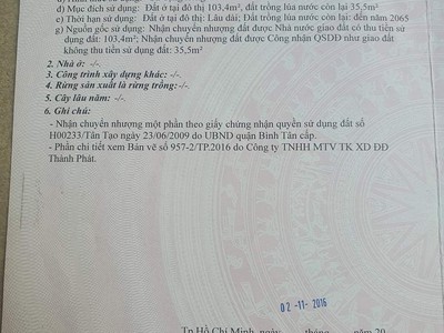 Bán đất chính chủ tại đường hồ văn long - tân tạo - bình tân.giá đầu tư sinh lời 2