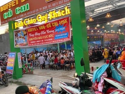Chính chủ sang quán ăn sân vườn - nhà hàng dt: 5600 m2 , bbq - lẩu nướng, 1357 đường tỉnh lộ 8 ấp 0