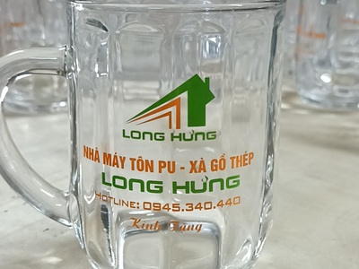 Địa chỉ bán ly thủy tinh in logo chất lượng, giá rẻ ở miền Trung 1