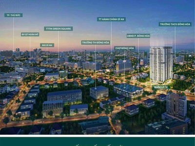 Chung cư cao cấp giá rẻ ngay tp.DĨ AN giá chỉ 779tr nhận nhà ngay 2