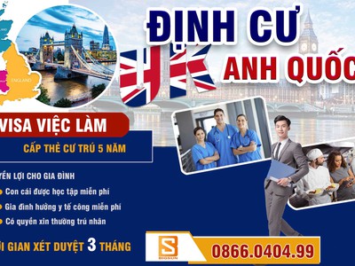 Định cư Anh Quốc diện Việc làm 2022 0