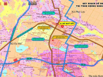 Bán đất tại trung tâm hành chính huyện Krông Năng diện tích 132m2 giá 899m2 3