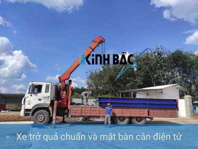 Kiểm định trạm cân ô tô 60 tấn tại Bắc Ninh 0