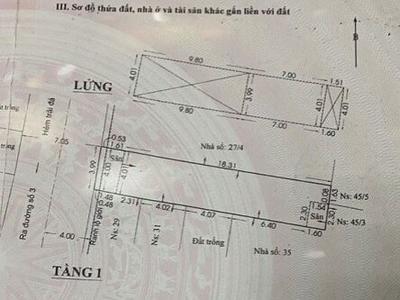 Cần bán căn nhà đường số 3, bình hưng hòa, quận bình tân 2