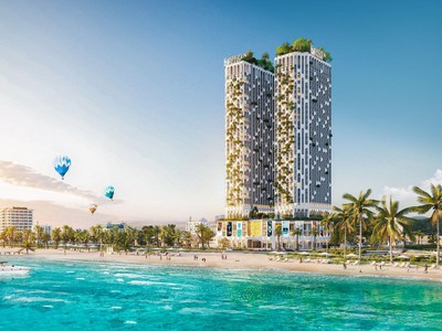 Căn hộ Shizen Nami Đà Nẵng mở bán giai đoạn 1 chỉ 1.8 tỉ sở hữu căn 2 PN view biển 1
