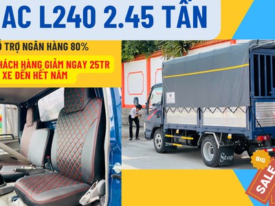 Jac L240 2.45T vào Thành Phố và ưu đãi hot khi mua xe giảm ngay 25tr 0