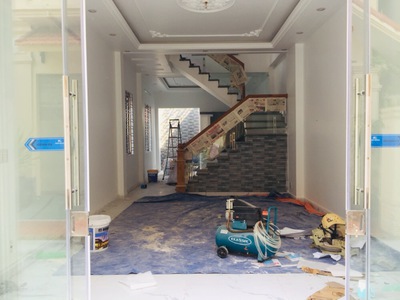 Bán nhà 56m2x4t mới Mặt Ngõ 5m trực cát lê chân Hp 2