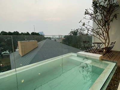 Cho thuê biệt thự Serenity Sky Villas thuộc trung tâm phường 7, Quận 3, TP HCM, đây là khu biệt thự 2