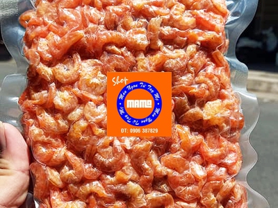 Gói 500gr Tôm khô biển Hà Tiên hấp nước dừa size lớn 0