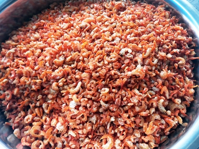 Gói 500gr Tôm khô biển Hà Tiên hấp nước dừa size lớn 3
