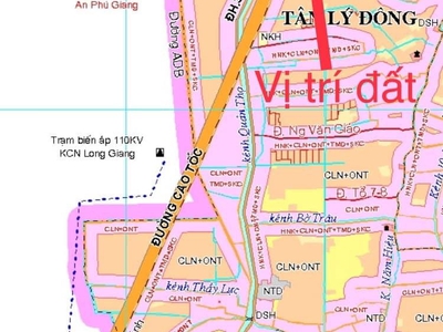 6x38m mặt tiền đường Dân Sinh,Tân Lý Đông,Châu Thành,Tiền Giang 2