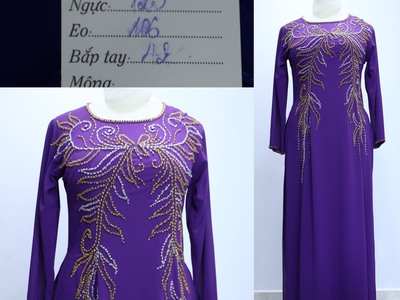 Áo dài cưới, áo khỏa, áo dài sui bigsize 1