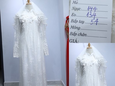 Áo dài cưới, áo khỏa, áo dài sui bigsize 0