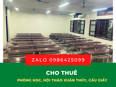 Cho thuê phòng học tại Cầu Giấy 0