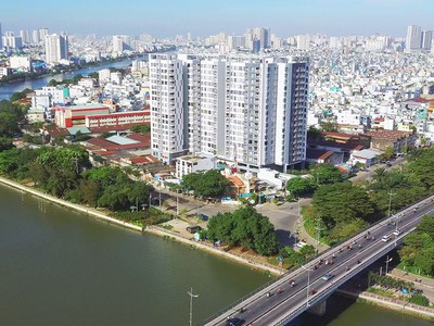 Bán shophouse Riva Park Quận 4 có tầng lửng 0
