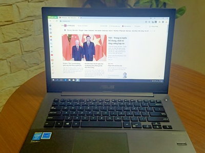 Laptop Asus coi3 ram 8g SSD 250g pin 3h giá rẻ 5