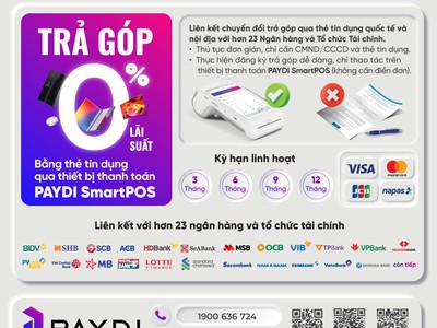 Lắp máy pos quẹt thẻ thanh toán ngân hàng tại Đà Nẵng - có chuyển đổi trả góp 0