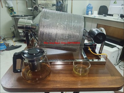 Máy rang cafe Ngọc Châu trống rang đục lỗ 1