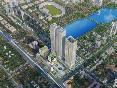 Bán căn hộ hạng sang view hồ Văn Quán 70m2 2pn 2vs 0