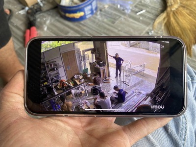 Lắp đặt Camera tại Nhôm Kiếng Đình Phương Bảo Lộc Lâm Đồng 3